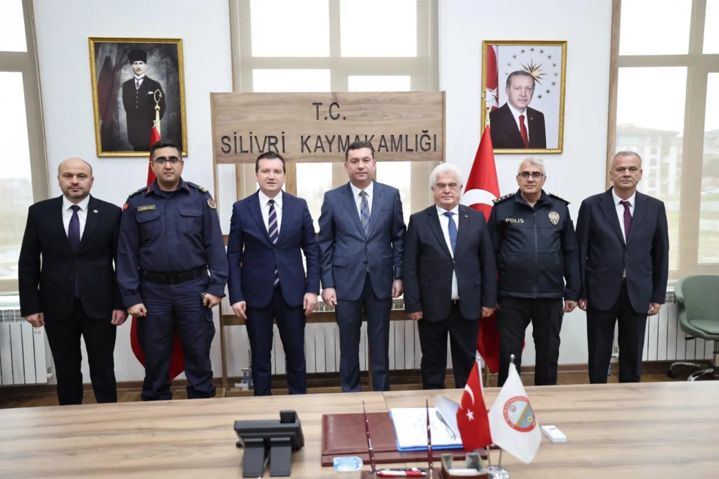 SİLİVRİ’DE PROTOKOL BAYRAMLAŞMASI